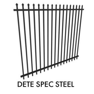 DETE Steel Security Fencing