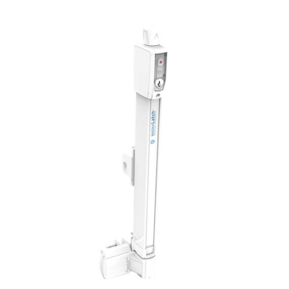 White Magna Latch - Top Pull Pool Safe Latch